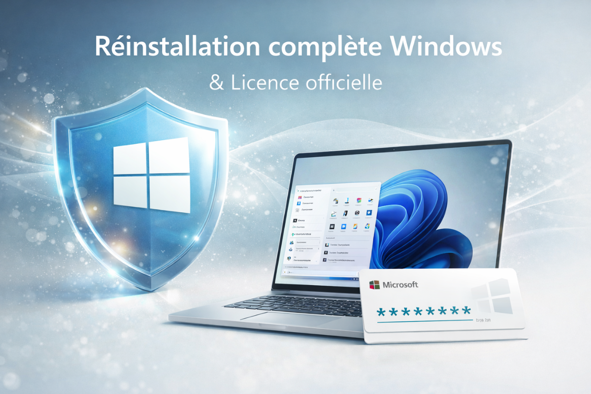 Réinstallation Windows